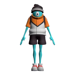 Alien Teen — free CC0 VRM avatar