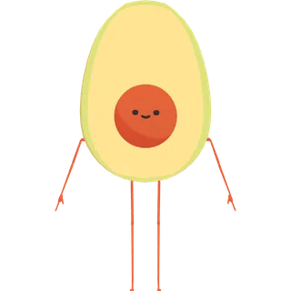 Avocado — free CC0 VRM avatar
