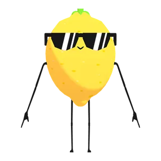 Awesome Lemon — free CC0 VRM avatar