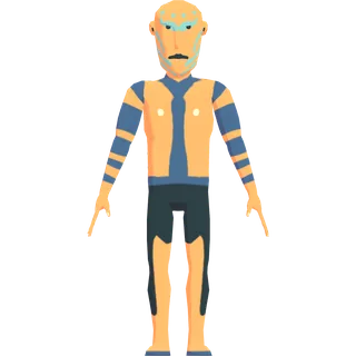 Baldman — free CC0 VRM avatar