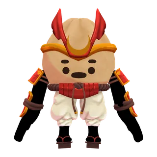 Bao Samurai — free CC0 VRM avatar