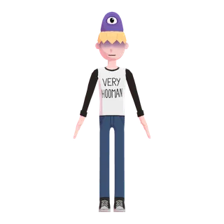 Blob — free CC0 VRM avatar