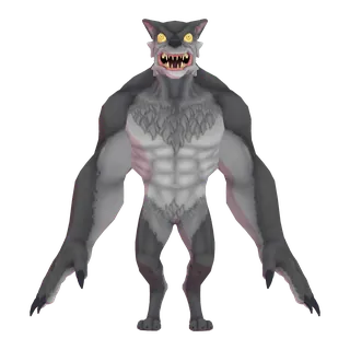 Buffedwolf — free CC0 VRM avatar