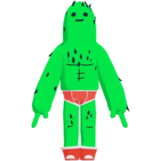 Cactus Boy — free CC0 VRM avatar