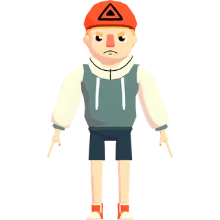 Cappy — free CC0 VRM avatar