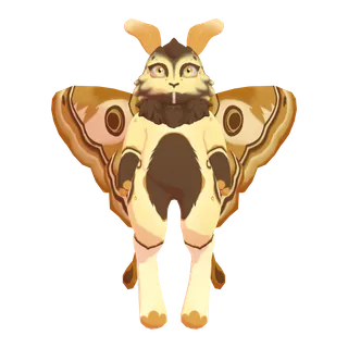Cat Moth — free CC0 VRM avatar