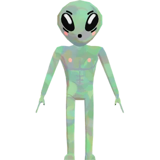 Cool Alien — free CC0 VRM avatar