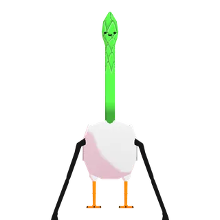 Cool Asparagoose — free CC0 VRM avatar