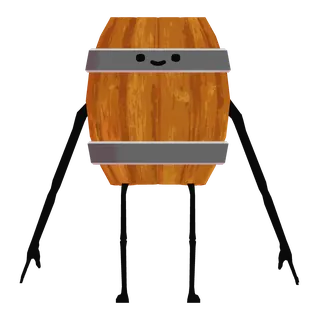 Cool Barrel — free CC0 VRM avatar