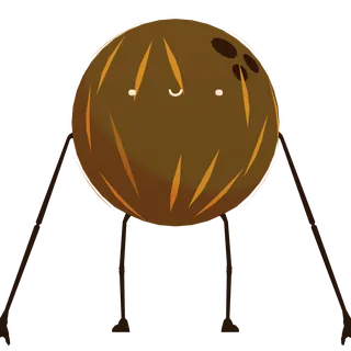 Cool Coconut — free CC0 VRM avatar