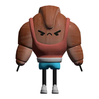 Cool Croissant — free CC0 VRM avatar