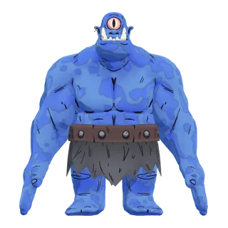 Cool Cyclops — free CC0 VRM avatar