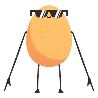 Cool Egg — free CC0 VRM avatar