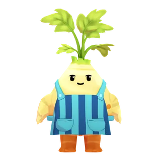 Cool Radish — free CC0 VRM avatar