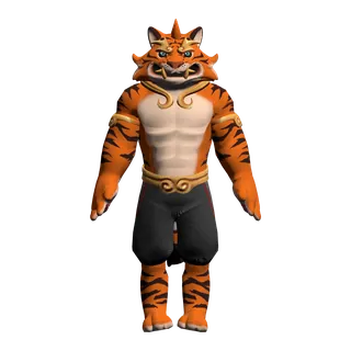 Cool Tiger — free CC0 VRM avatar