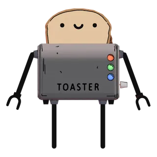 Cool Toaster — free CC0 VRM avatar