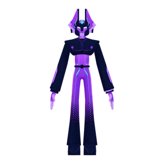 Cosmic Bot — free CC0 VRM avatar