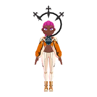 Cursed Amy — free CC0 VRM avatar