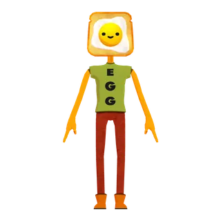 Egg Boy — free CC0 VRM avatar