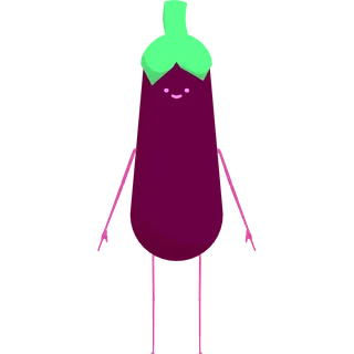 Eggplant — free CC0 VRM avatar