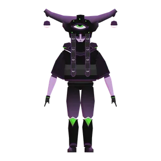 Eye Summoner — free CC0 VRM avatar