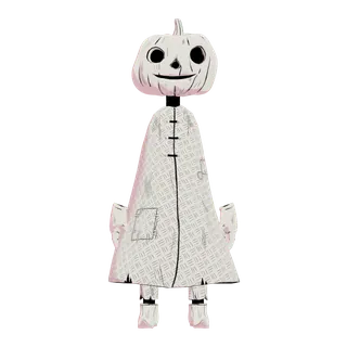 Ghost Pumpking — free CC0 VRM avatar