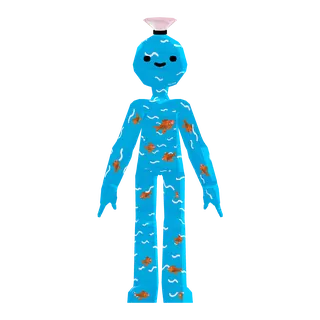 Golfish Bag Person — free CC0 VRM avatar