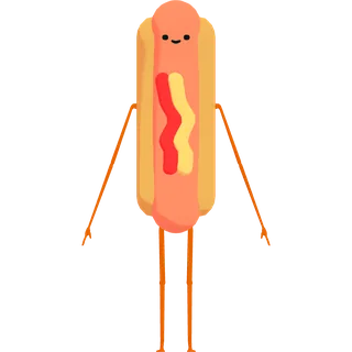 Hotdog — free CC0 VRM avatar