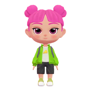 Juanita — free CC0 VRM avatar
