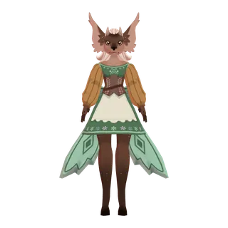 Lady Fawn — free CC0 VRM avatar