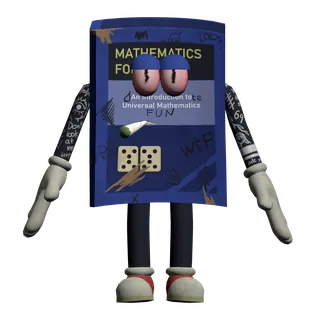 Math Book — free CC0 VRM avatar