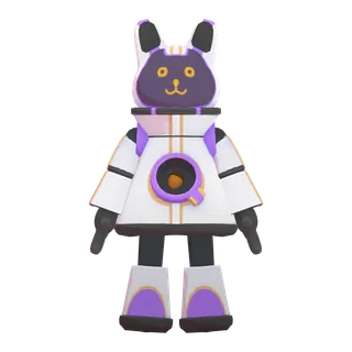 Nut Bot — free CC0 VRM avatar