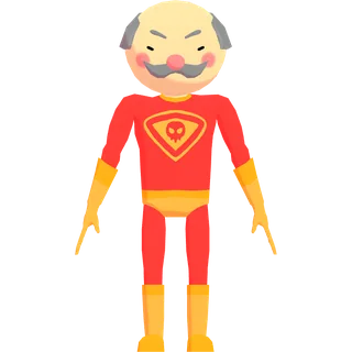 Old Moustache — free CC0 VRM avatar
