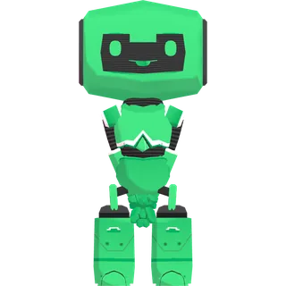 Polybot — free CC0 VRM avatar