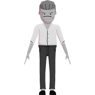 Retroman — free CC0 VRM avatar