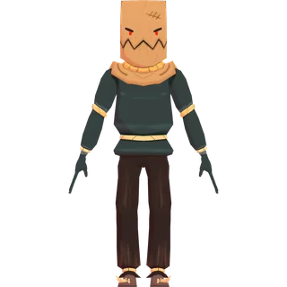 Scarecrow — free CC0 VRM avatar