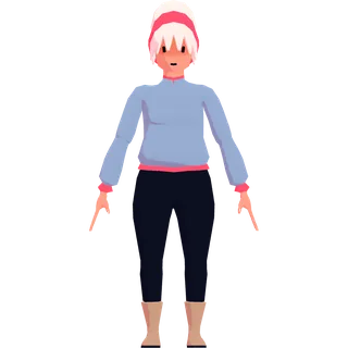 Shiro — free CC0 VRM avatar
