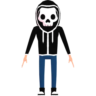 Skull — free CC0 VRM avatar