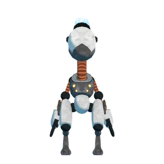 Snake Bot — free CC0 VRM avatar
