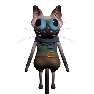 Weird Cat — free CC0 VRM avatar