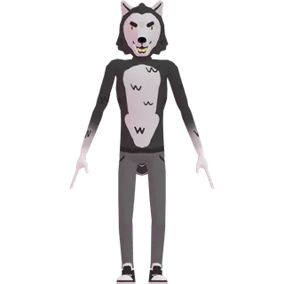Wolfman — free CC0 VRM avatar