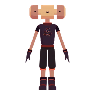 Wonkerls — free CC0 VRM avatar